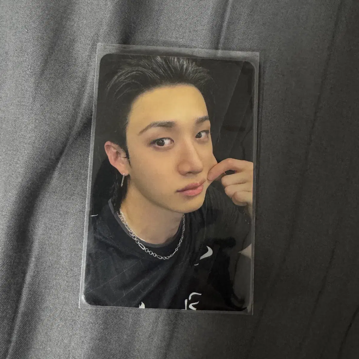Stray Kids KARMA POP UP QRカードBangchan Bang Chan Official Photocard Stray Kids Karma Ceremony